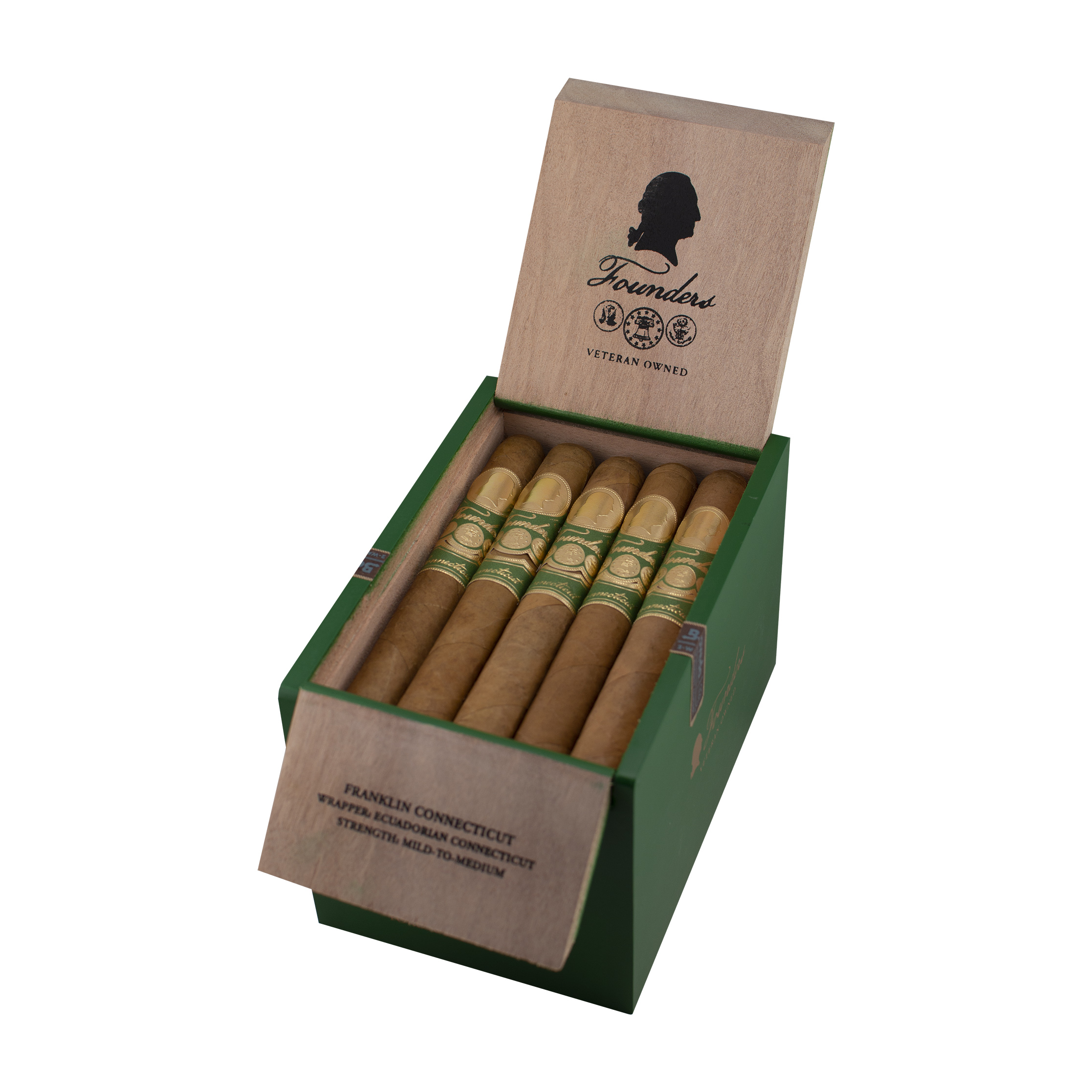 Founders Franklin Connecticut Toro Cigar - Box